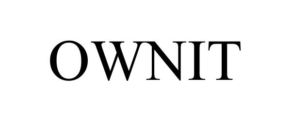 Trademark Logo OWNIT