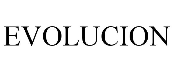 Trademark Logo EVOLUCION