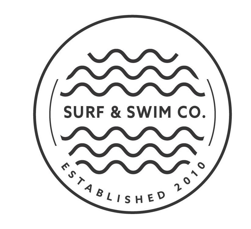 Trademark Logo SURF &amp; SWIM CO. ESTABLISHED 2010