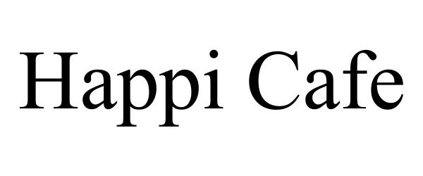 Trademark Logo HAPPI CAFE