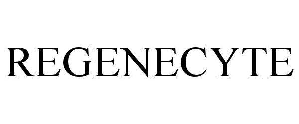 Trademark Logo REGENECYTE