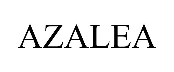 Trademark Logo AZALEA