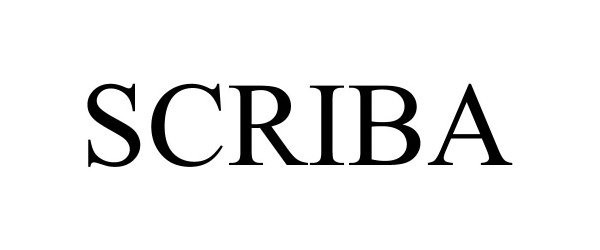 Trademark Logo SCRIBA