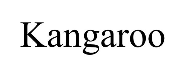 Trademark Logo KANGAROO