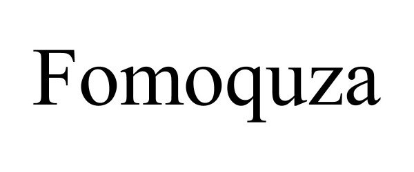 Trademark Logo FOMOQUZA