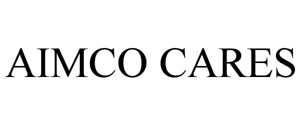 Trademark Logo AIMCO CARES