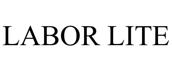 Trademark Logo LABOR LITE