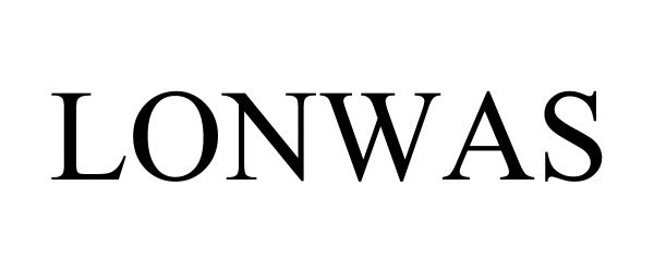 Trademark Logo LONWAS