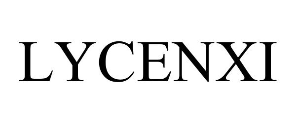 Trademark Logo LYCENXI