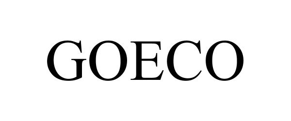 Trademark Logo GOECO