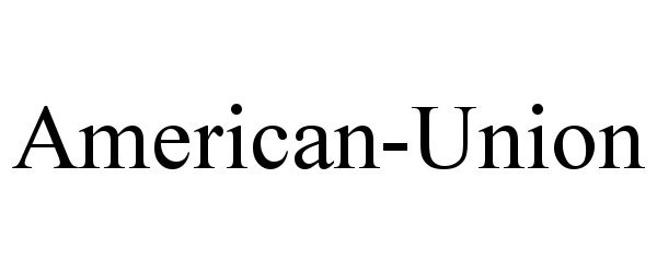 Trademark Logo AMERICAN-UNION