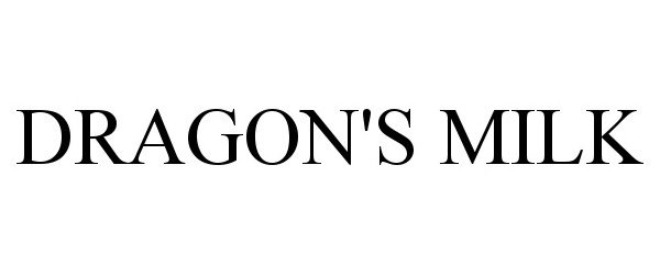 Trademark Logo DRAGON'S MILK