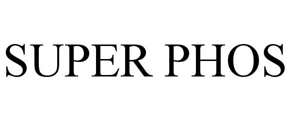 Trademark Logo SUPER PHOS