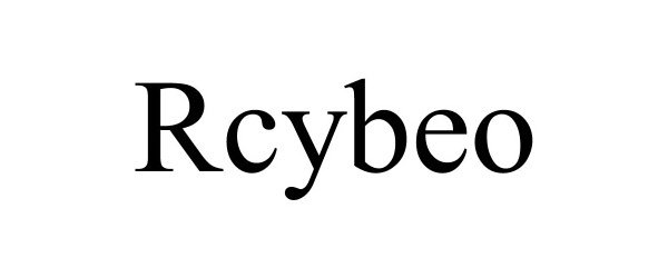 Trademark Logo RCYBEO