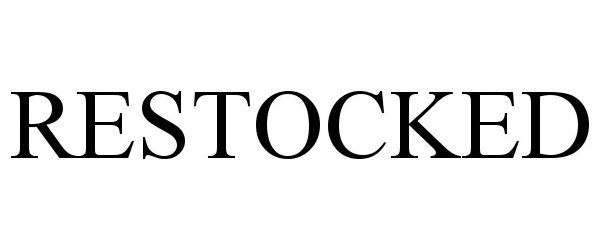 Trademark Logo RESTOCKED