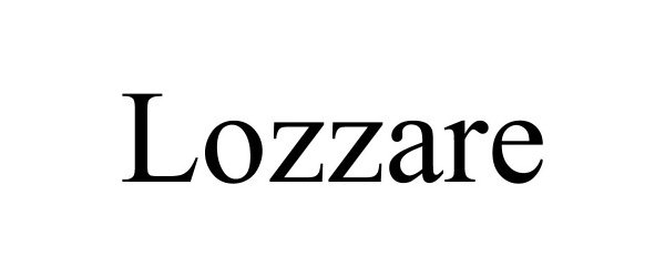 Trademark Logo LOZZARE