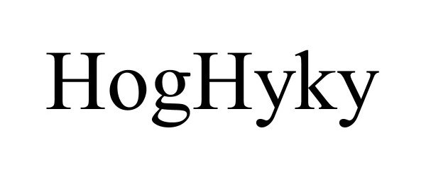 Trademark Logo HOGHYKY