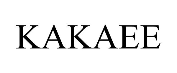 Trademark Logo KAKAEE
