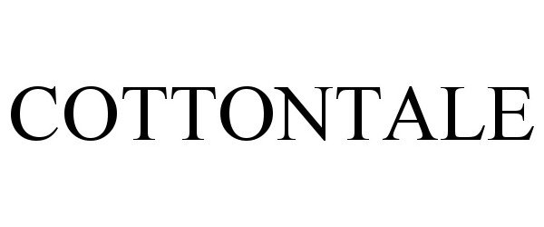 Trademark Logo COTTONTALE