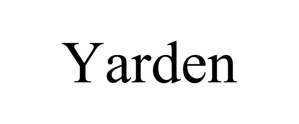 Trademark Logo YARDEN