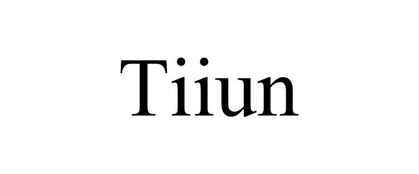 Trademark Logo TIIUN
