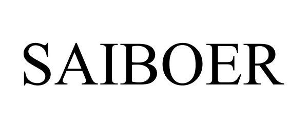 Trademark Logo SAIBOER