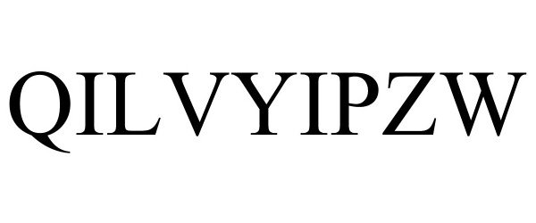 Trademark Logo QILVYIPZW
