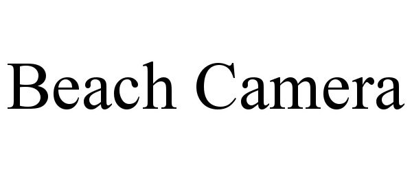 Trademark Logo BEACH CAMERA