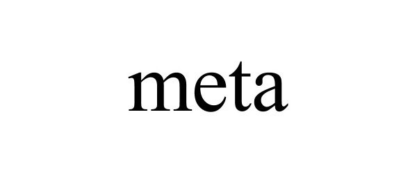 Trademark Logo META