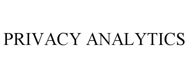 PRIVACY ANALYTICS