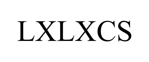 Trademark Logo LXLXCS