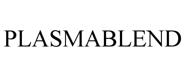 Trademark Logo PLASMABLEND