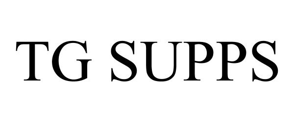  TG SUPPS