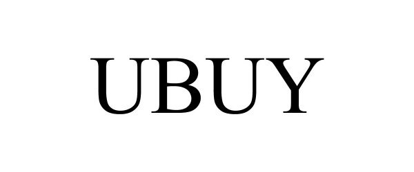 Trademark Logo UBUY