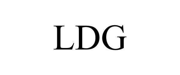 Trademark Logo LDG