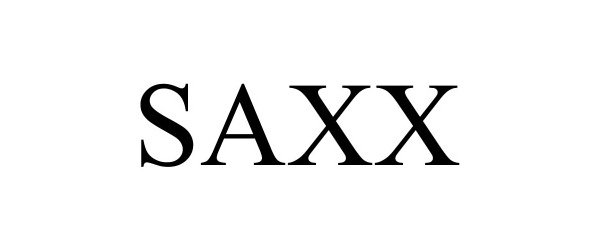 Trademark Logo SAXX