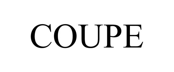 Trademark Logo COUPE