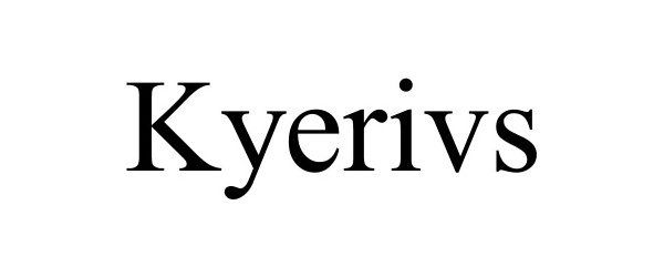 Trademark Logo KYERIVS
