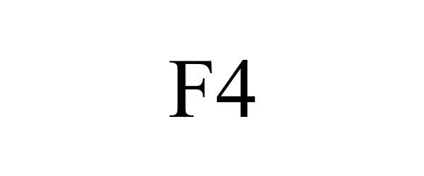 Trademark Logo F4