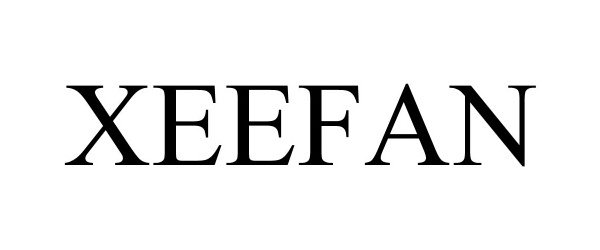 Trademark Logo XEEFAN