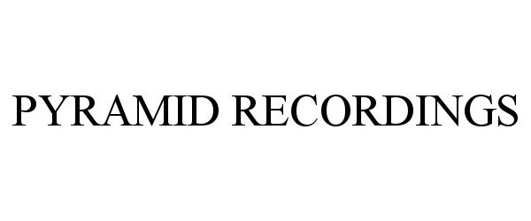  PYRAMID RECORDINGS