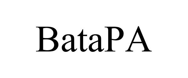 Trademark Logo BATAPA