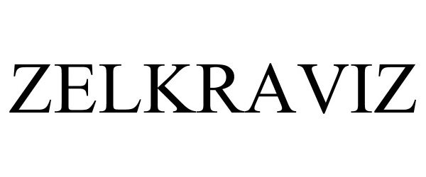 Trademark Logo ZELKRAVIZ