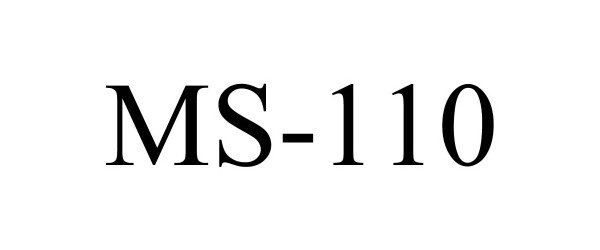 Trademark Logo MS-110