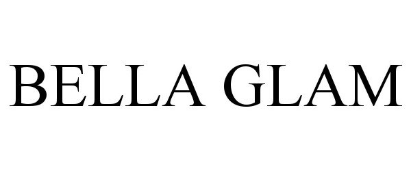 Trademark Logo BELLA GLAM