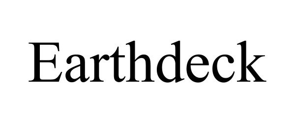 Trademark Logo EARTHDECK