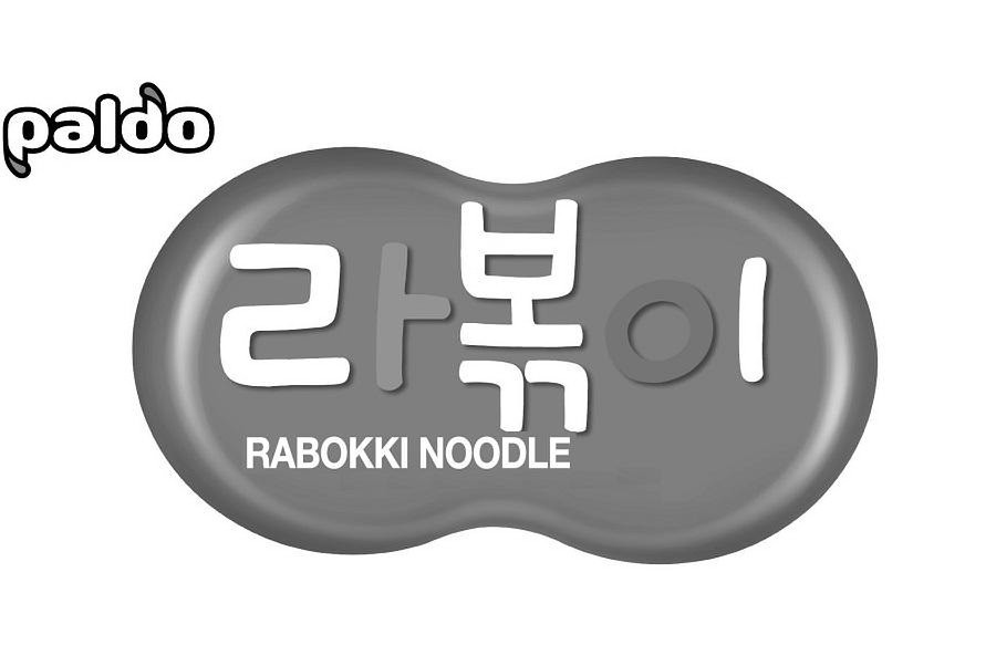 Trademark Logo PALDO RABOKKI NOODLE