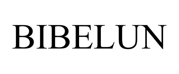 Trademark Logo BIBELUN