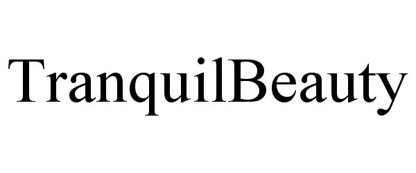 Trademark Logo TRANQUILBEAUTY