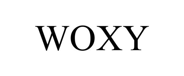 Trademark Logo WOXY